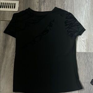 Elegant Black Women's Top